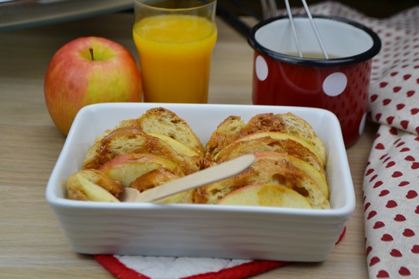 Le pain perdu à la vapeur