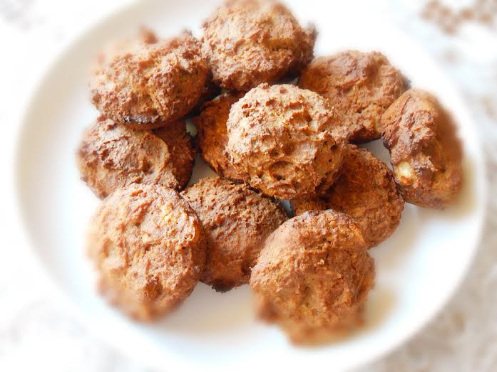 Résultat : des biscuits moelleux à la pomme, cuits à basse température ! Bon appétit