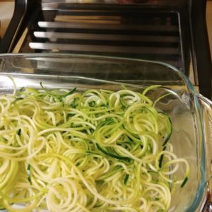 Détaillez vos courgettes en spaghettis